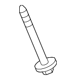 18231TR0A00 - Exhaust: Converter &amp; Pipe Bolt for Honda: Civic, Clarity, CR-V, Crosstour, Fit, HR-V, Insight Image