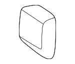 70495692000 - Body: Fuel Door Cushion for Honda: Accord, Civic, CR-V, Fit, HR-V, Odyssey, Pilot, Prelude, Ridgeline, S2000 Image