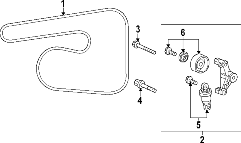 Belts & Pulleys for 2025 Acura Integra #0