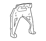 10303473 - Body: Console Reinforcement for Chevrolet: Venture | Oldsmobile: Silhouette | Pontiac: Montana Image