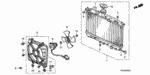 19015PM3014 - Electrical/Exhaust/Heater/Fuel: SHROUD (TOYO) for Honda Image