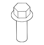 PYP500120 - Cooling System: Bleeder Valve Screw for Land Rover: LR3, LR4, Range Rover Sport Image