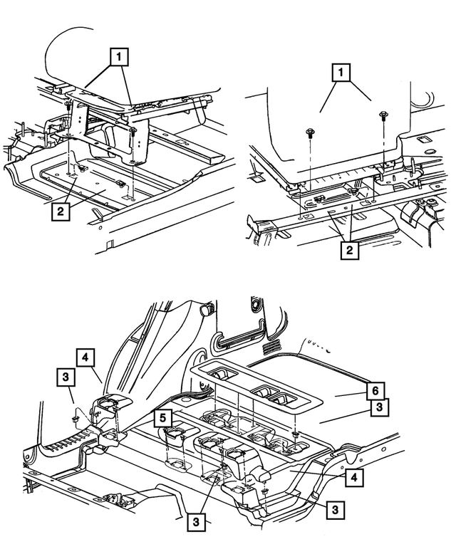 TK87WL8AF - Interior Trim: Seat Pivot Bezel, Left for Mopar Image