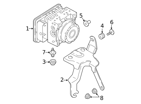 Anti-Lock Brakes for 2020 Toyota Yaris #1