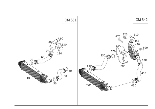 129972245 - Radiator: Sealing Ring for Mercedes-Benz Image image