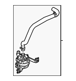 369002B100 - Cooling System: Pump Assembly for Hyundai: Ioniq Image