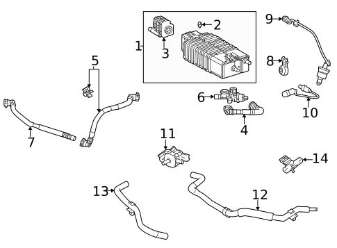Emission Components for 2025 Toyota RAV4 #0