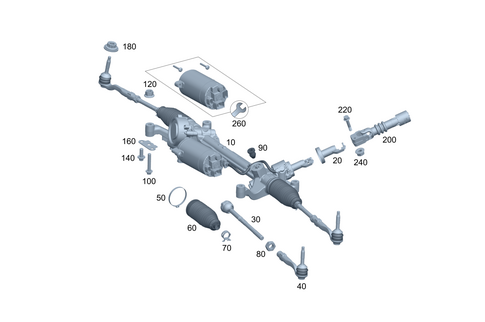 Steering Gear for 2025 Mercedes-Benz CLE53 AMG #0