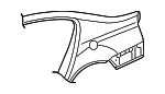 3C9809843A - Body: Quarter Panel for Volkswagen Image