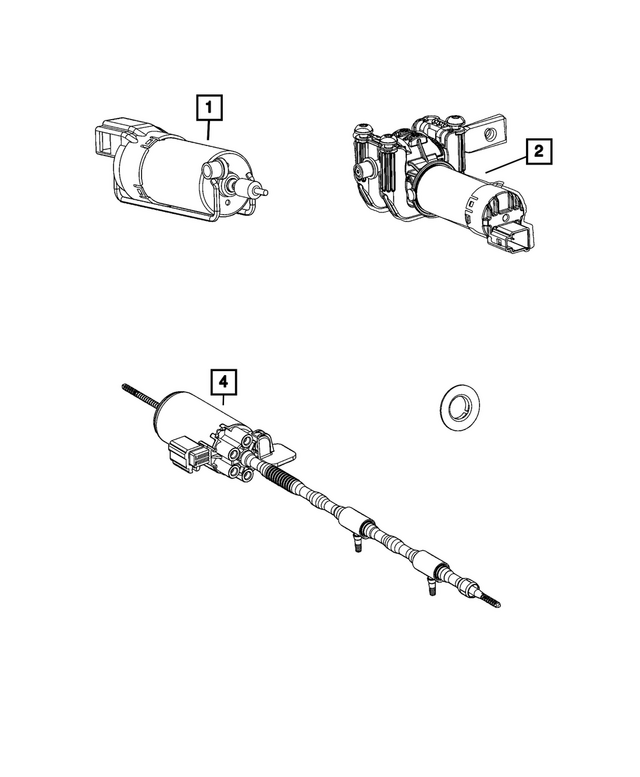 « 68679612AA – Interior Trim : Siège à Réglage électrique Moteur pour Mopar Image »