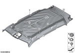 51444A20DA5 - : Headliner for BMW Image