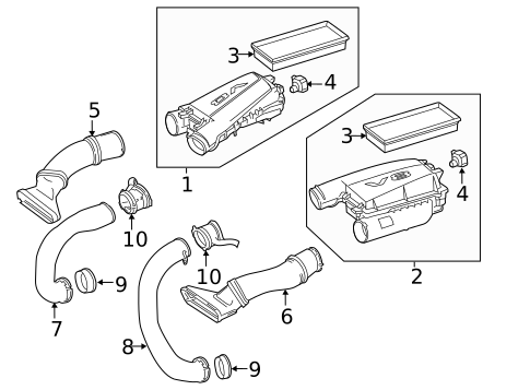 Air Intake for 2020 Mercedes-Benz G63 AMG #1