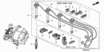 32703P2AJ00 - Engine: WIRE, RESISTANCE (NO.3) (NICHIWA KIKI) for Honda Image