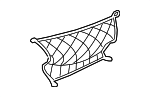F53Z54550A66AA - Body: Cargo Net for Ford: Contour, Crown Victoria | Mercury: Grand Marquis, Marauder, Mystique Image