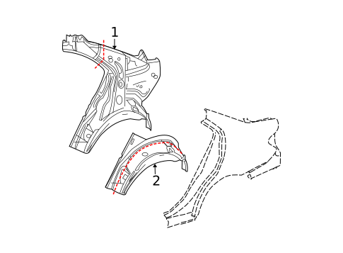 Inner Structure for 2010 Mercedes-Benz C 350 #0