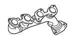 1710450200 - : Exhaust Manifold for Toyota: Land Cruiser, Sequoia, Tundra Image