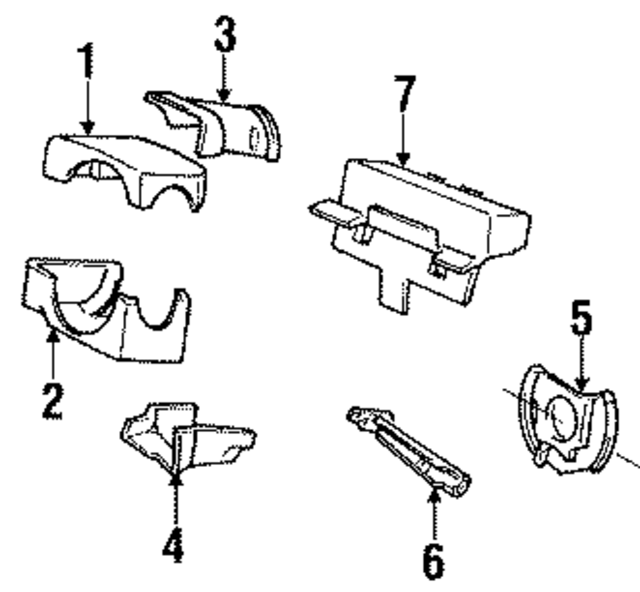 BA67KV8 - Steering: Shroud for Mopar Image
