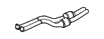 18307647051 - Exhaust: Converter &amp; Pipe for BMW: Z4 Image
