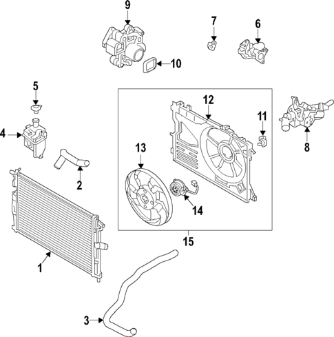 Cooling System for 2023 Mazda 3 #0