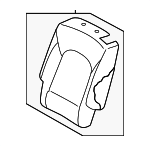 89300B8340ZZL - Body: Seat Back Assembly for Hyundai Image