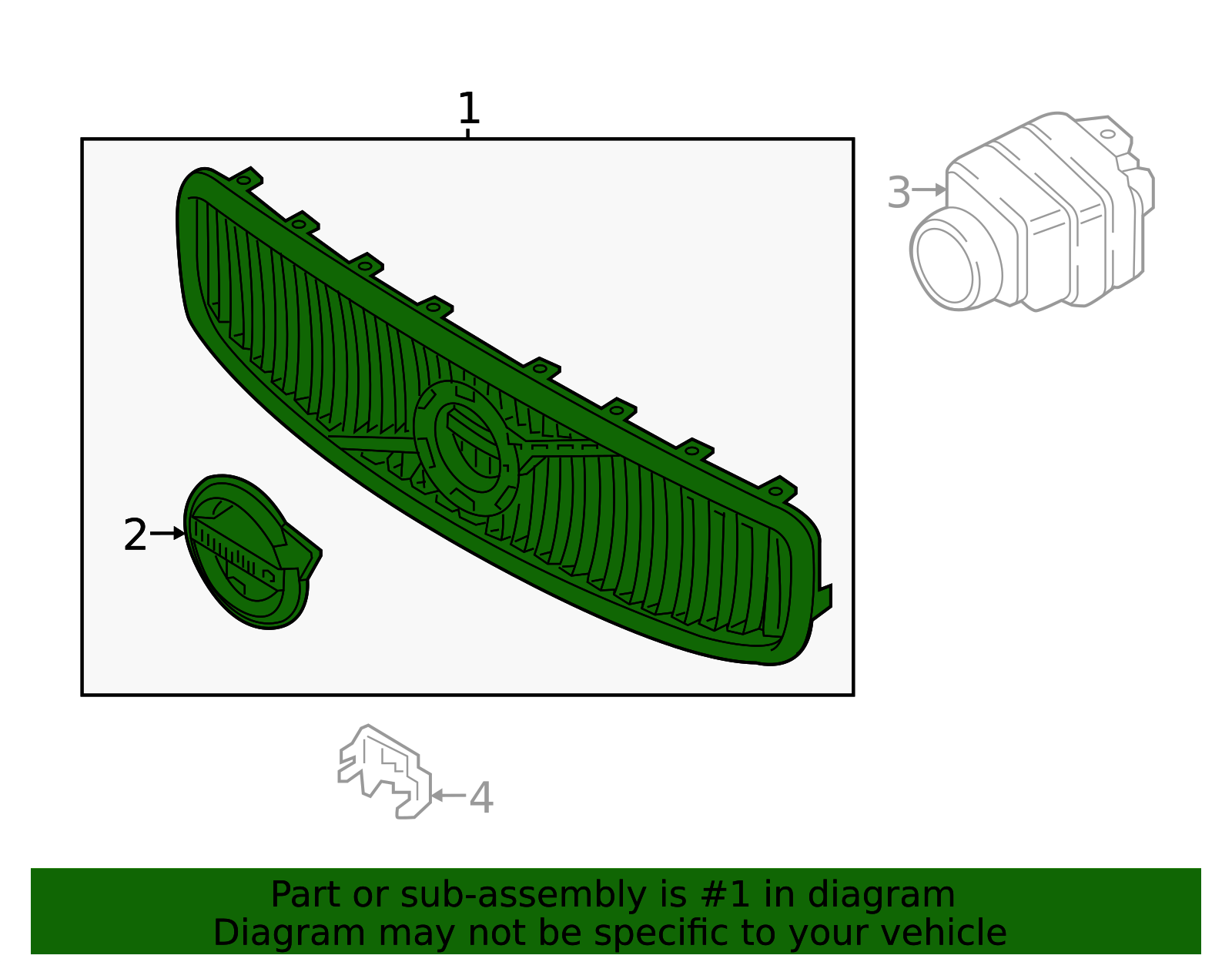 32368137 - 2019-2020 Volvo - Upper Grille | Volvo OEM Parts Direct