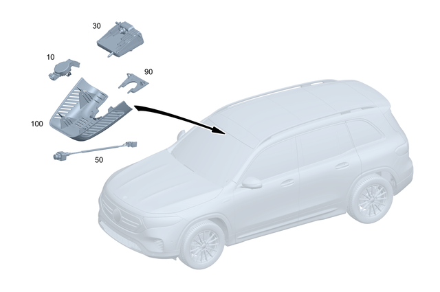1779005417 - Electrical System: Control Unit for Mercedes-Benz: 180A, 180b, 220a, A220, A35 AMG, AMG GT 43, AMG GT 53, AMG GT 63, AMG GT 63 S, AMG GT 63 S E Performance, CLA250, CLA35 AMG, CLA45 AMG, CLA45 AMG S, EQB 250+, EQB 300, EQB 350, GLA250, GLA35 AMG, GLA45 AMG, GLB250, GLB35 AMG, GLE350, GLE450, GLE450e, GLE53 AMG, GLE580, GLE63 AMG S, GLS450, GLS580, GLS63 AMG, Maybach GLS600 Image image