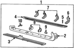 F85Z16450AAA - Body: Running Board for Lincoln: Navigator Image