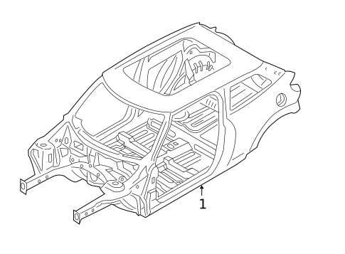 Body Shell for 2014 Mini Cooper Paceman #0