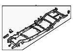 50100EZ31E - Body: Frame Assembly for Nissan Image