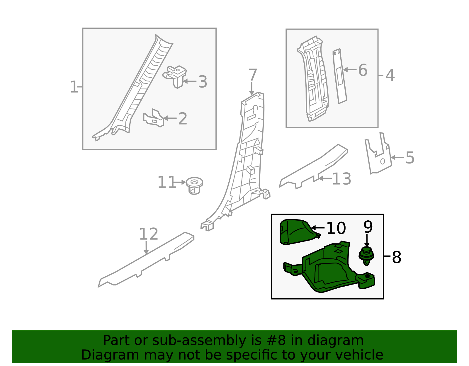 BJS7-68-370-02 - Cowl Trim - 2014-2018 Mazda 3 | Mazda Parts Factor