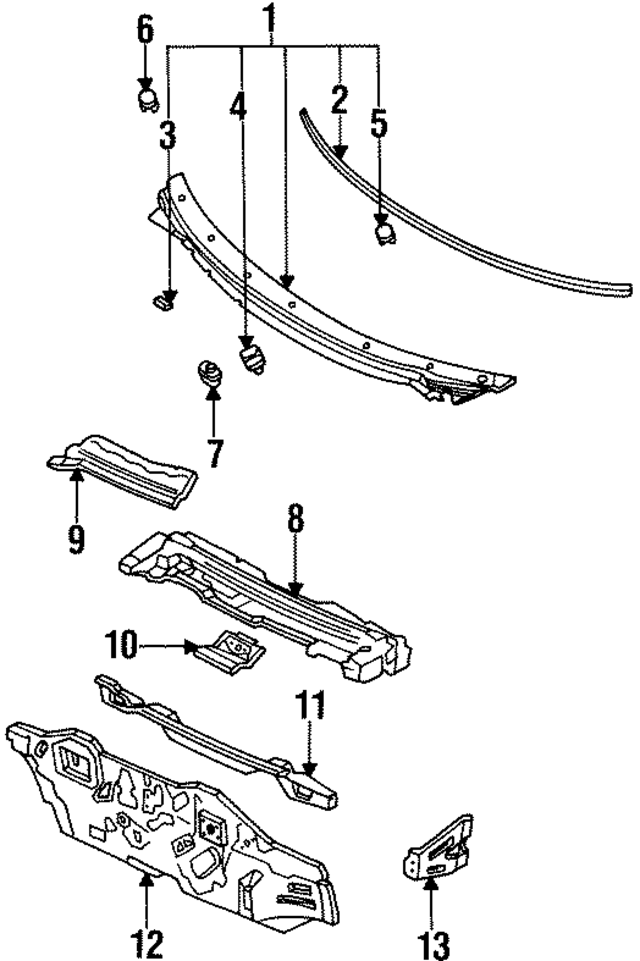 GA2A50797 - : Edge Guard Cap for Mazda Image