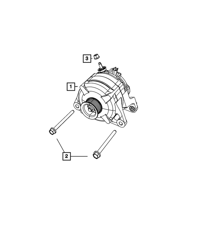 R4801769AB - Electrical: Engine Generator, Remanufactured for Mopar Image image