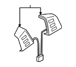 25550ZB08A - Steering: Radio Control for Nissan: Altima Image