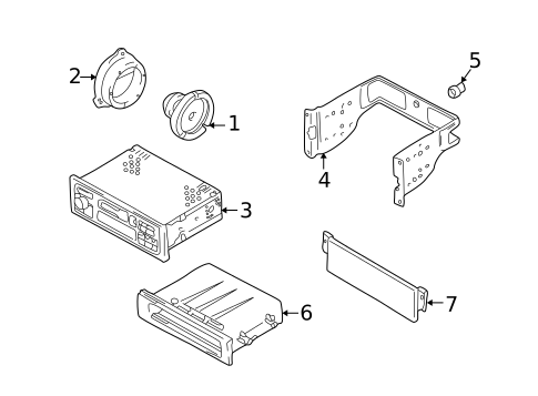 Sound System for 2001 Suzuki Grand Vitara #0