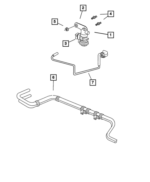 Emission Harness for 2001 Dodge Durango #0