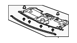 71129TRVA00 - : Radiator Support Access Cover for Honda: Clarity Image