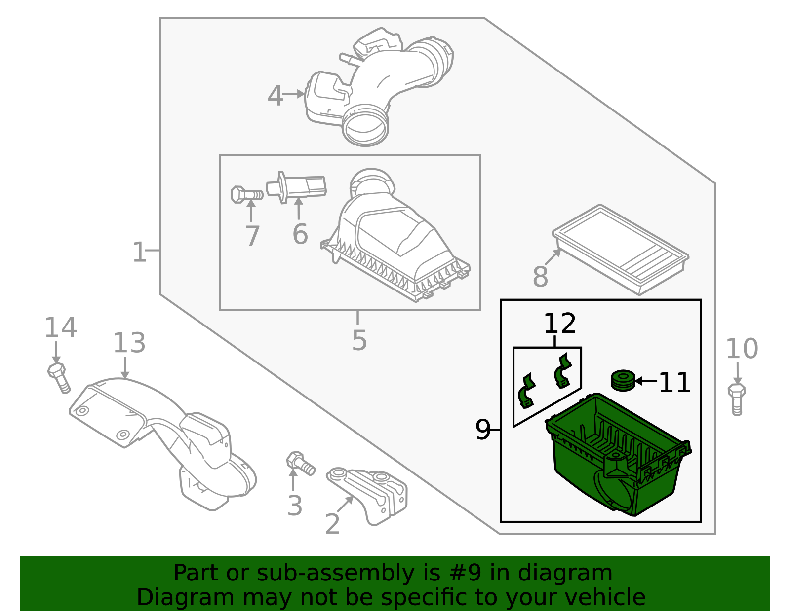 CA01-13-Z0XB - High-Quality Lower Case for 2009-2013 Mazda 6 ...