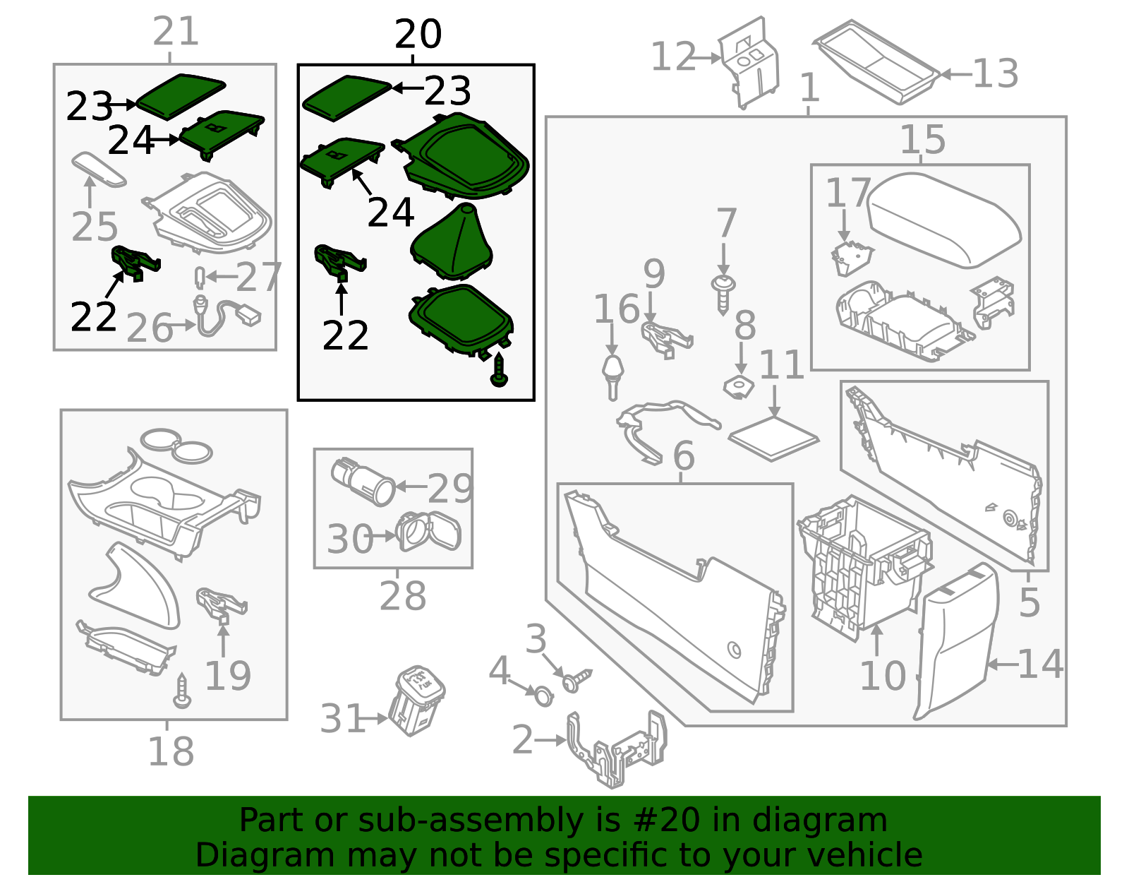 KA0G-64-340 - Shift Panel 2016 Mazda CX-5 | Mazda-Parts