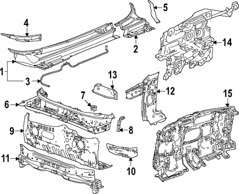 Cowl for 2025 Acura ZDX #0