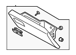 KC3Z25060T10BC - : Glove Box Door for Ford: F-450 Super Duty Image