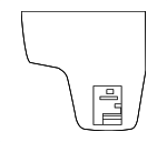 284L87FL1A - : Lane Assist Cmra Cover for Nissan Image