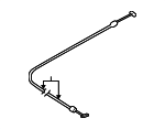 8216065D00 - Body: Release Cable for Suzuki Image