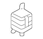 4G0616095B - : Muffler for Audi: A6, A6 Quattro, A7 Quattro, RS7, S6, S7 Image