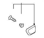 877111G010 - Body: Body Side Molding for Kia: Rio, Rio5 Image