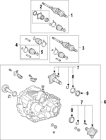 4133628040 - Universals &amp; Rear Axle: Dust Shield for Toyota Image image