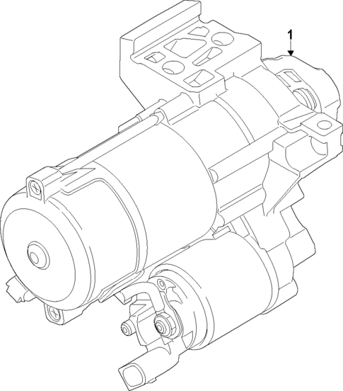 Starter for 2023 Toyota GR Supra #1