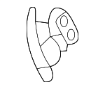 BDGG663P0A - Steering: Shift Paddle for Mazda: 3, CX-30, CX-70, CX-90, MX-30 EV Image