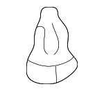 6786748010 - Body: Door Seal Clip for Toyota: Highlander Image