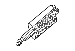 77530T39A01 - Body: Damper for Honda Image