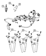 5149061AA - Electrical: Ignition Capacitor for Mopar Image image